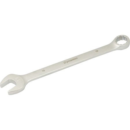 DYNAMIC Tools 19mm 12 Point Combination Wrench, Contractor Series, Satin D074419